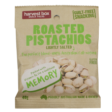 Harvest Box Roasted Pistachios 40g  - Carton of 120